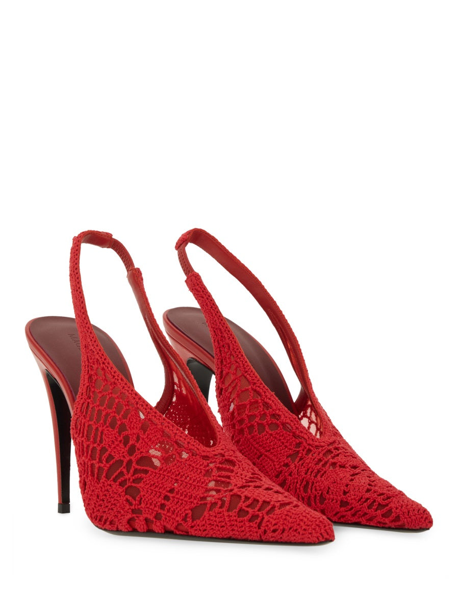 Magda Butrym Women Crochet Slingback MAGDA BUTRYM