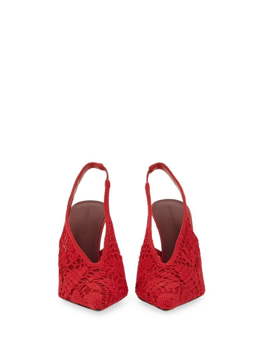 Magda Butrym Women Crochet Slingback MAGDA BUTRYM
