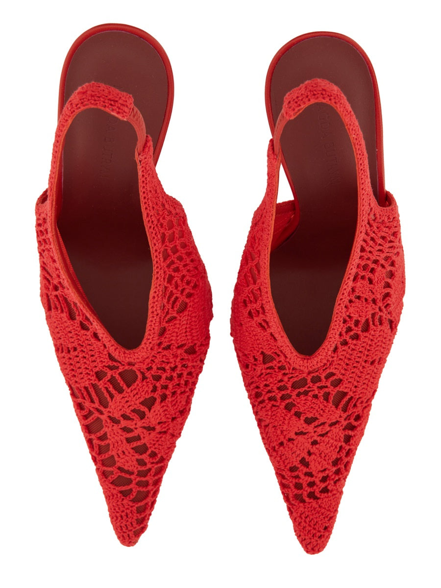 Magda Butrym Women Crochet Slingback MAGDA BUTRYM