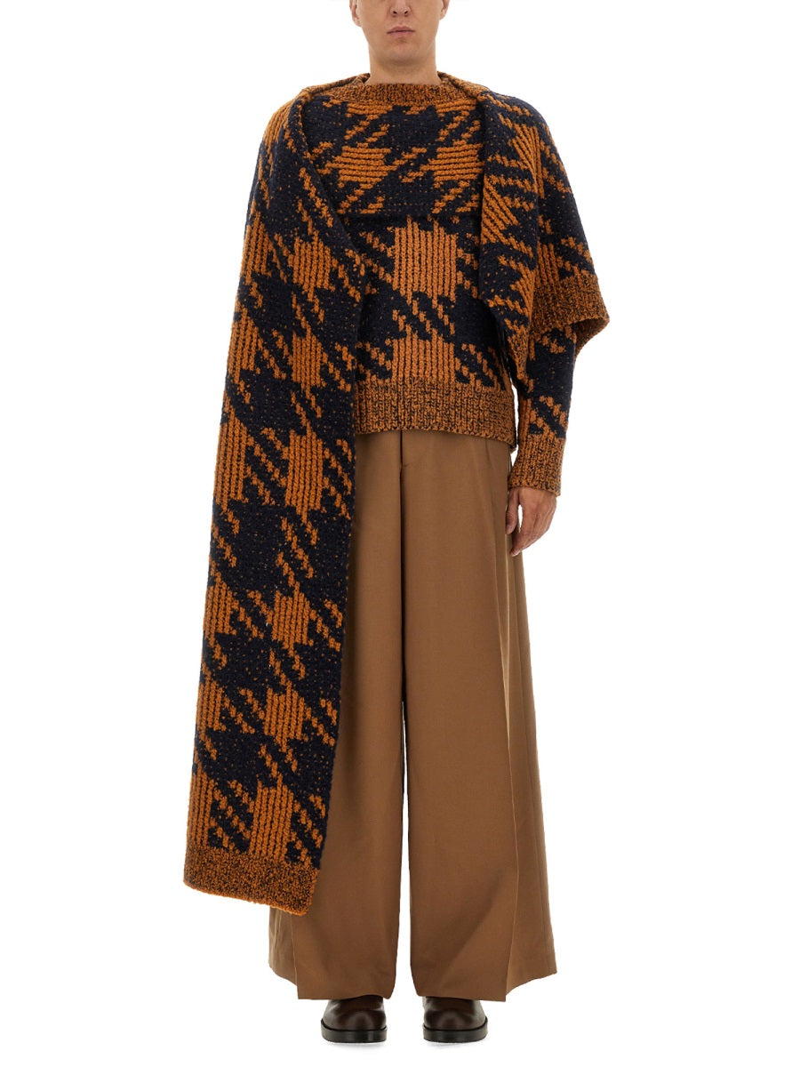 Dries Van Noten Men Wool Scarf DRIES VAN NOTEN