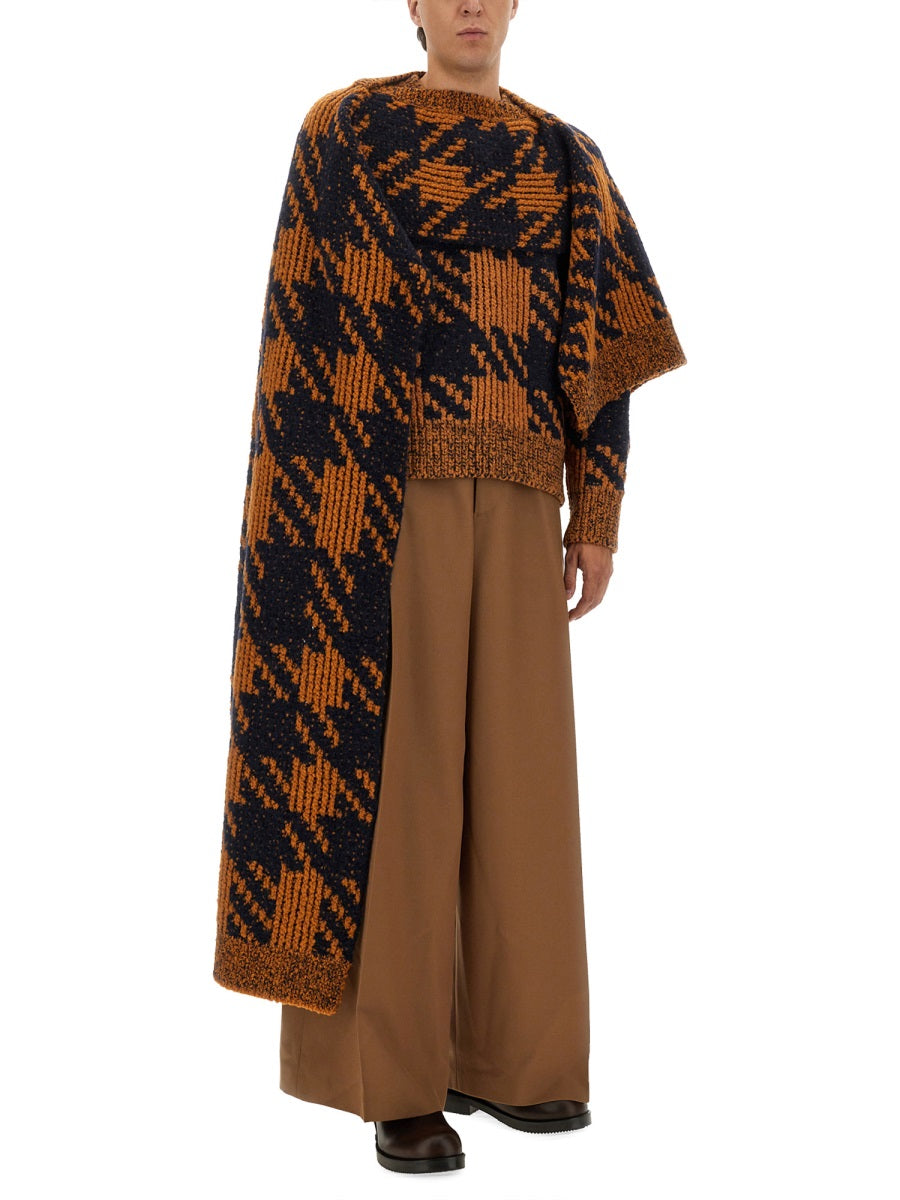 Dries Van Noten Men Wool Scarf DRIES VAN NOTEN