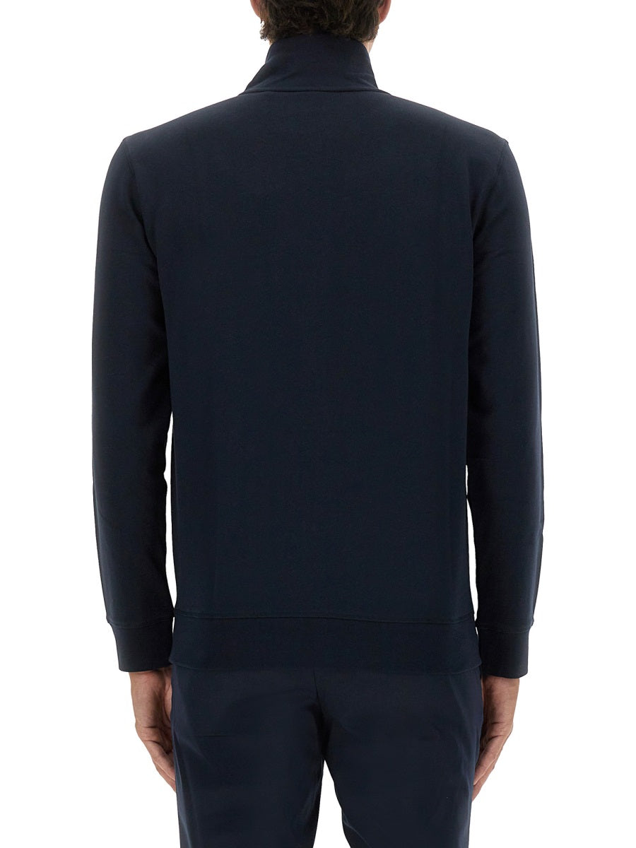 Boss Men Zip Sweatshirt. BOSS