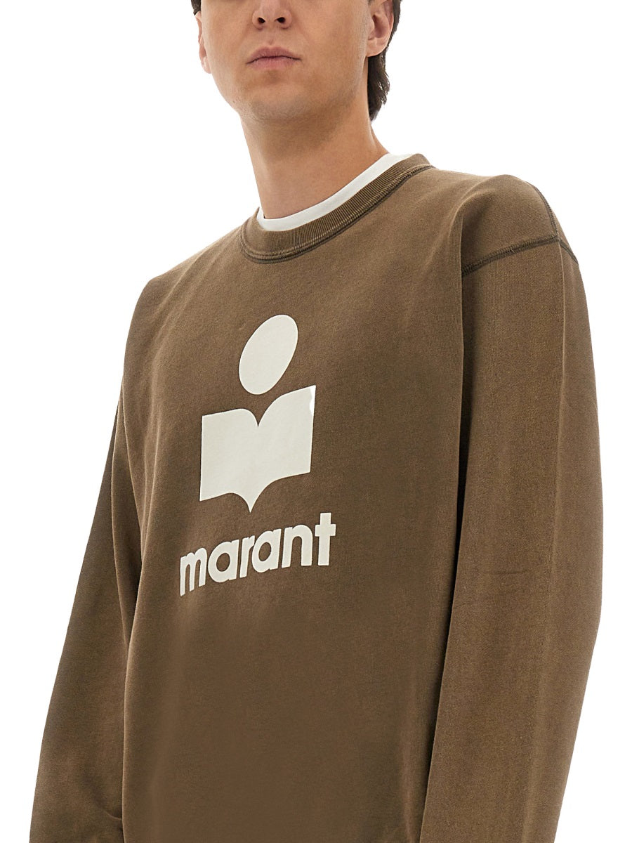 Marant Men "Mikoy" Sweatshirt With Logo ISABEL MARANT