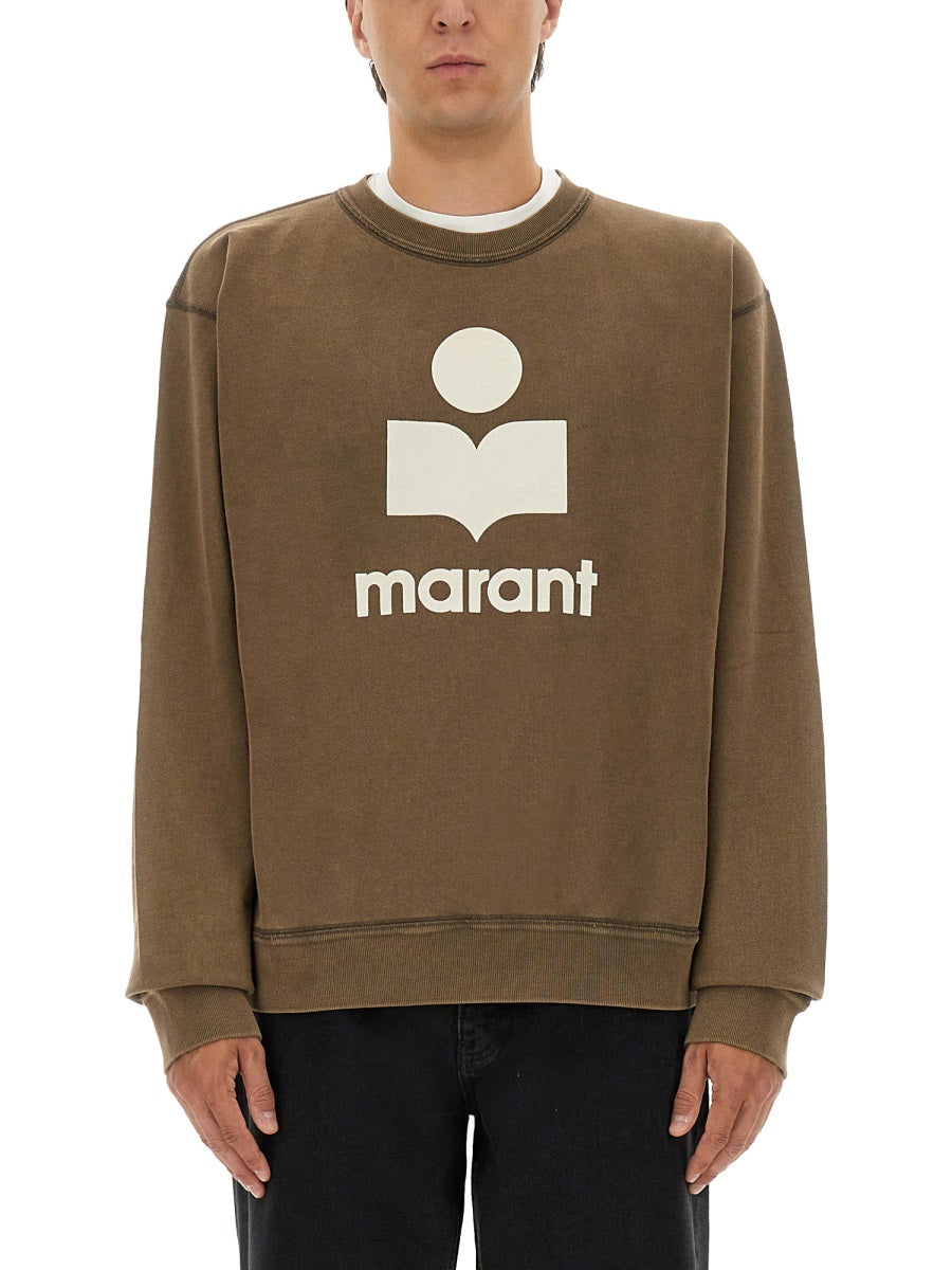 Marant Men "Mikoy" Sweatshirt With Logo ISABEL MARANT