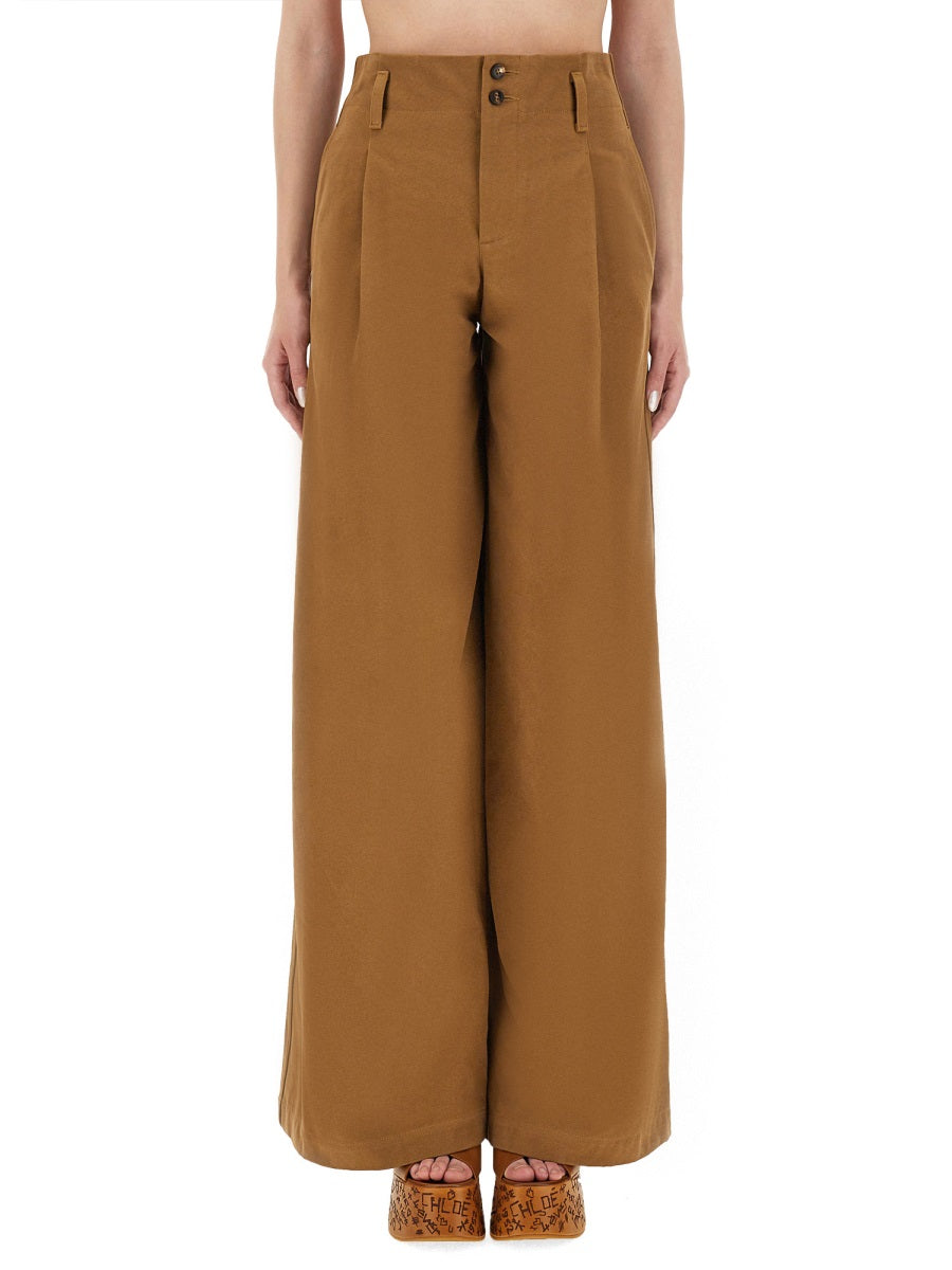 Chloé Women Wide Leg Pants