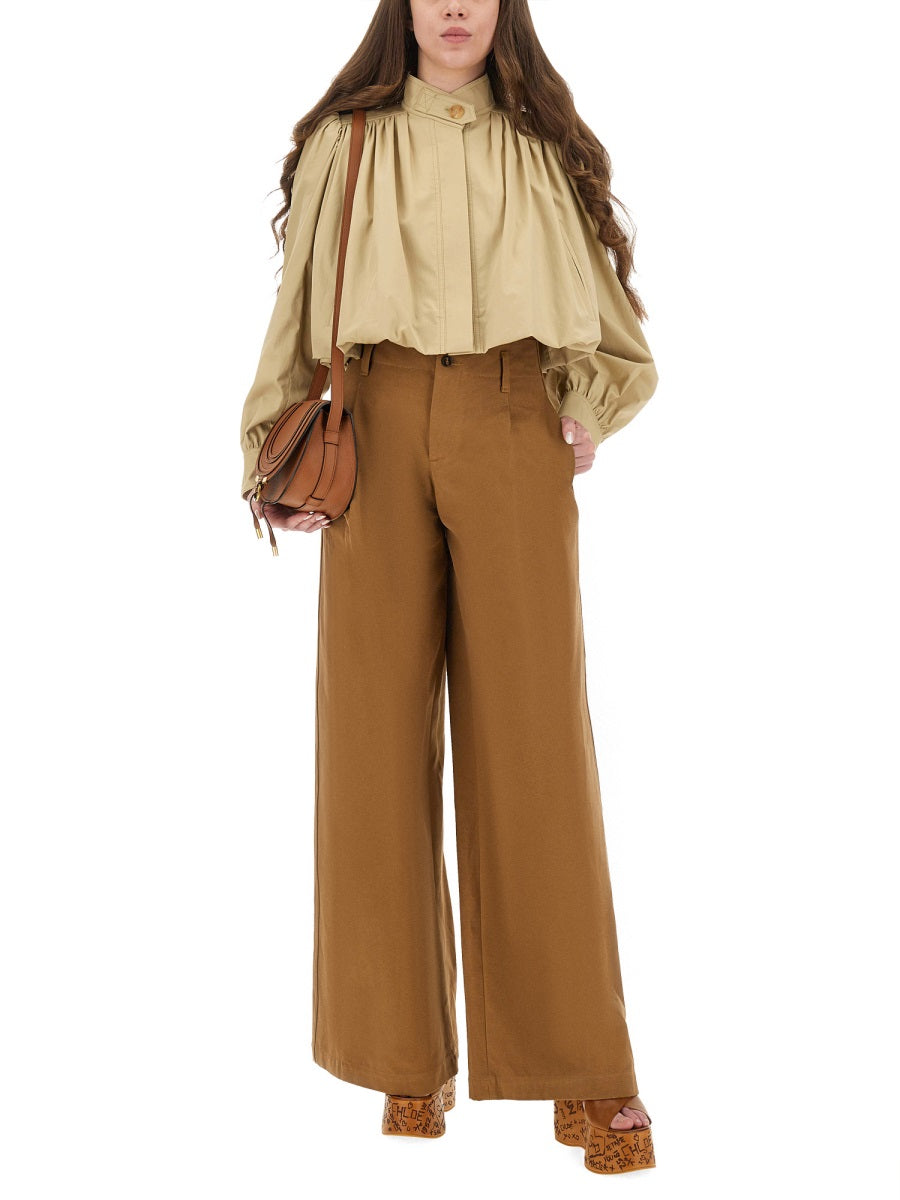 Chloé Women Wide Leg Pants