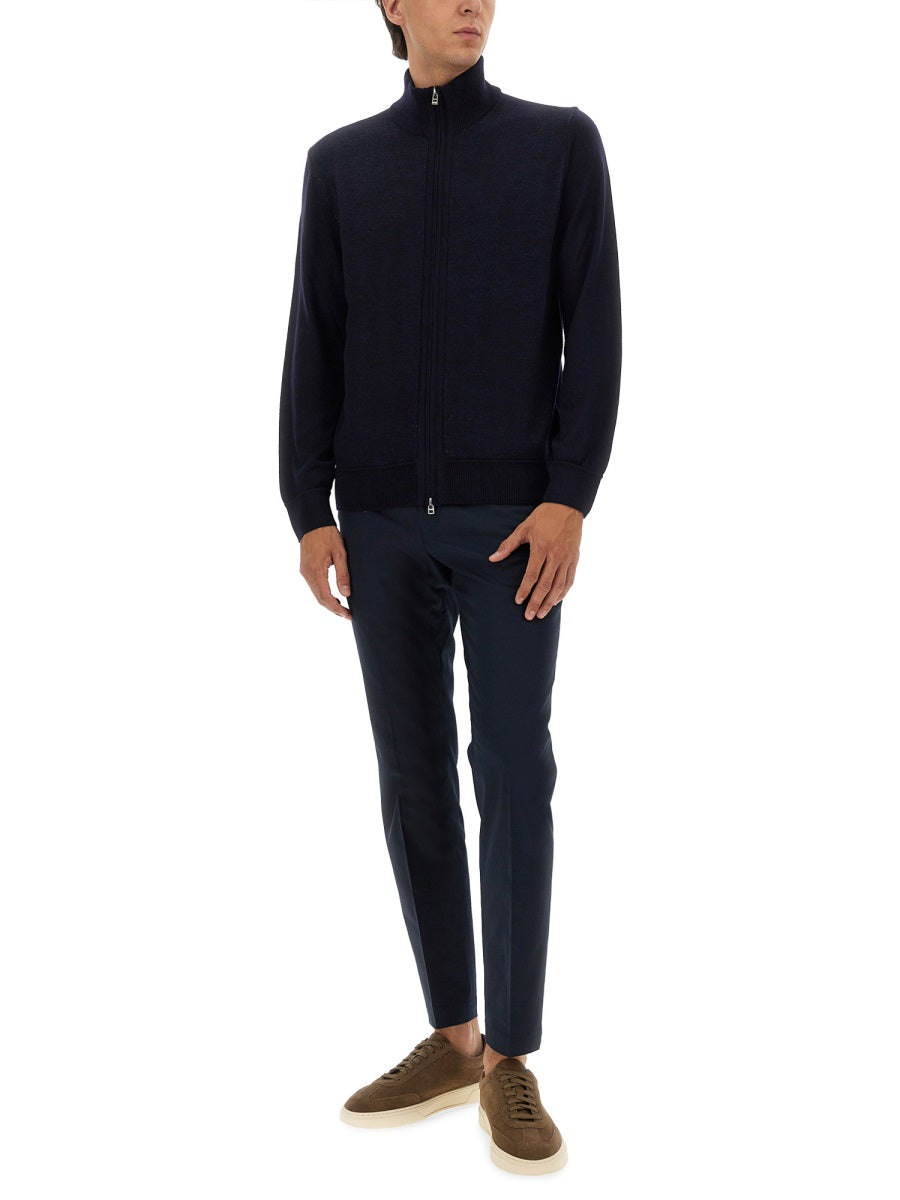 Boss Men Shirt With Zip. BOSS