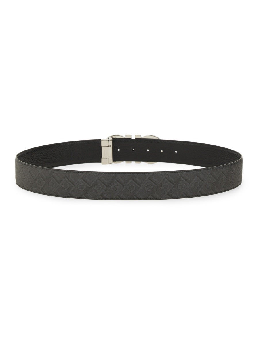 Ferragamo Men Reversible "Hooks" Belt FERRAGAMO