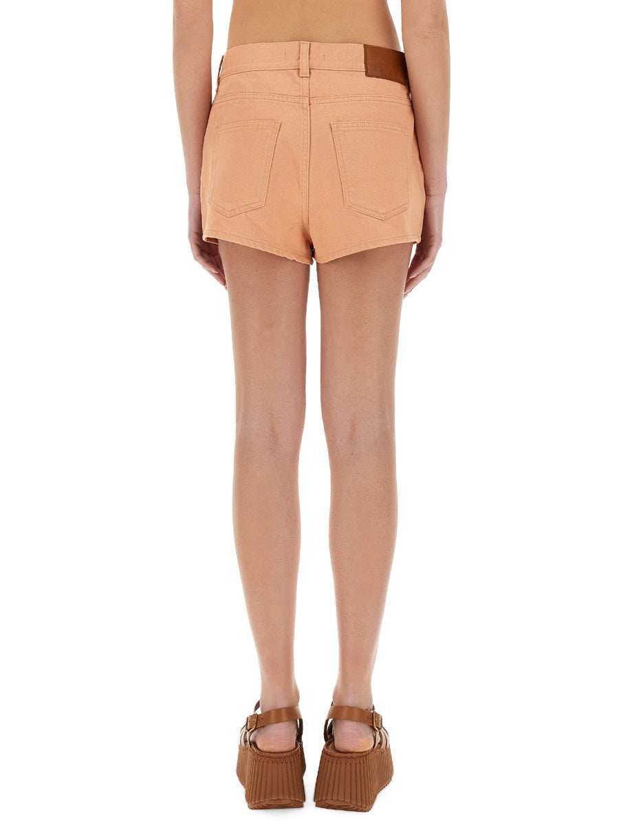 Chloé Women Cotton Shorts CHLOE