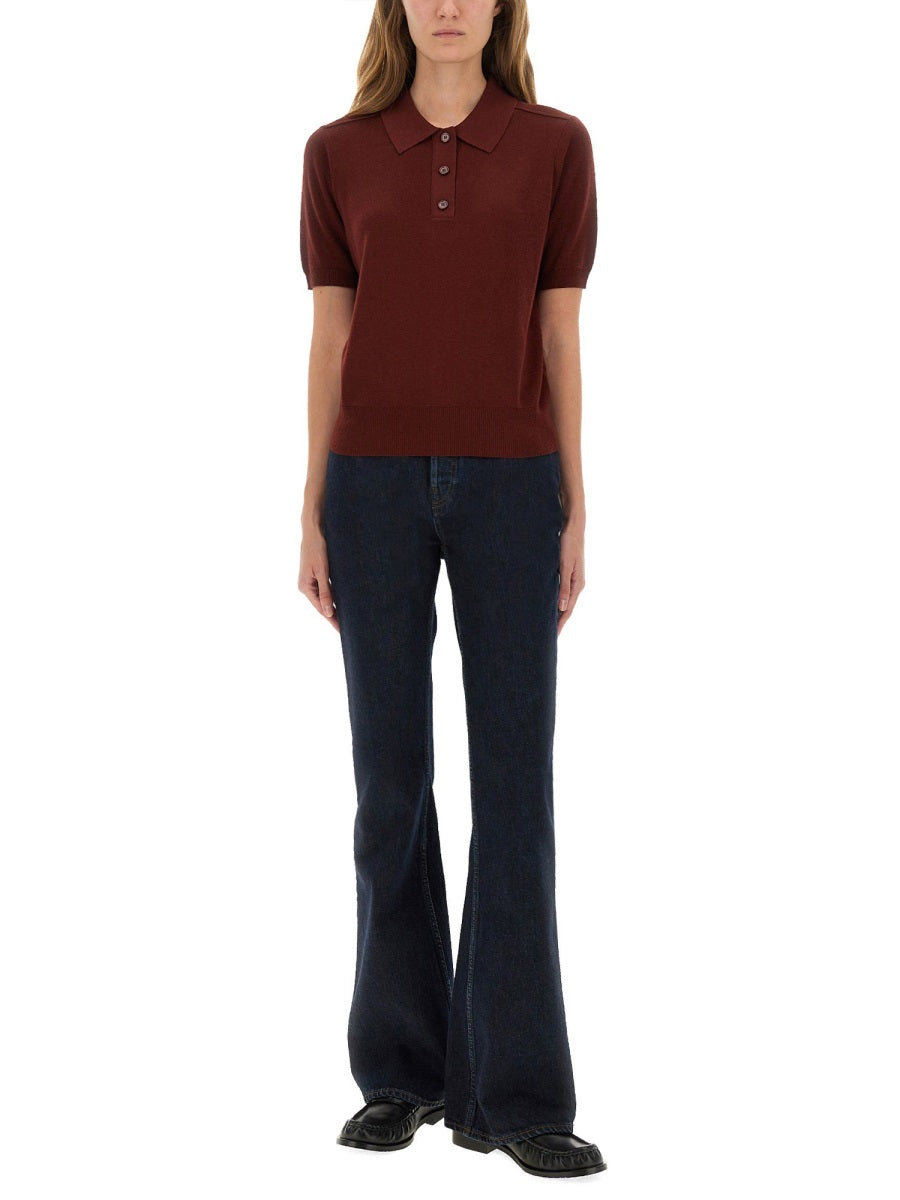 Burberry Women Wool Polo. BURBERRY