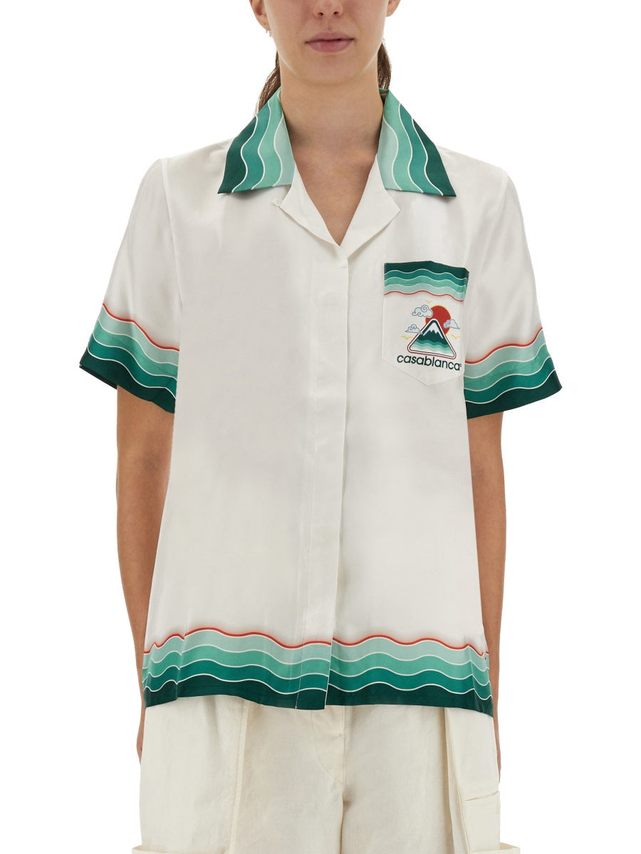 Casablanca Women "Montagne Ondulée" Shirt CASABLANCA