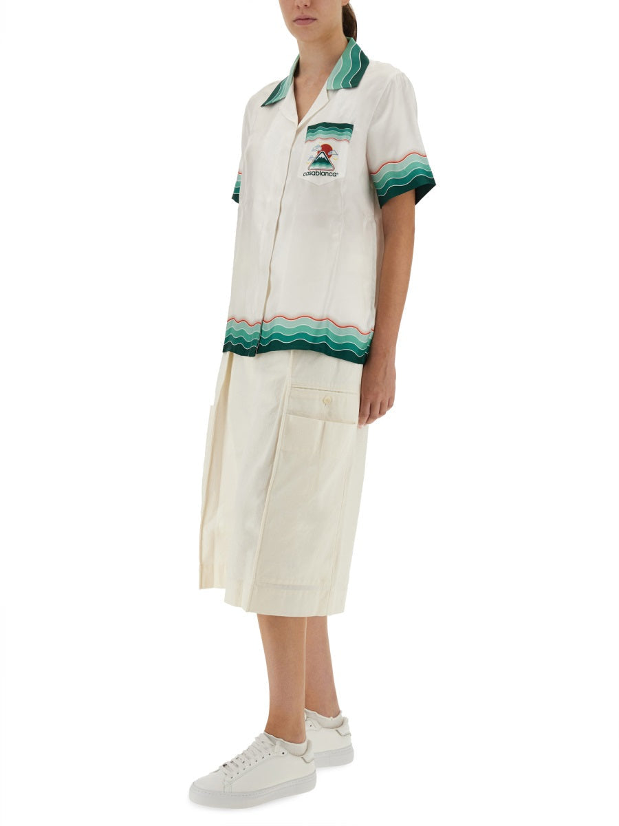 Casablanca Women "Montagne Ondulée" Shirt CASABLANCA