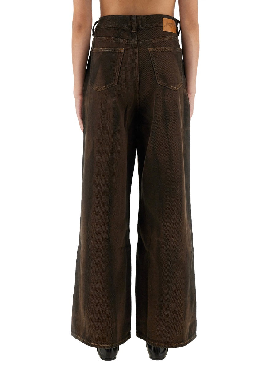 Ganni Women Baggy Pants