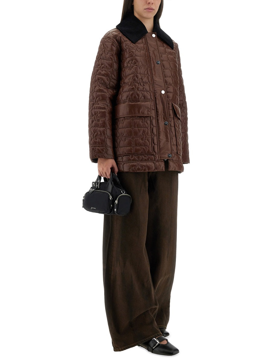 Ganni Women Giacca Midi Trapuntata GANNI