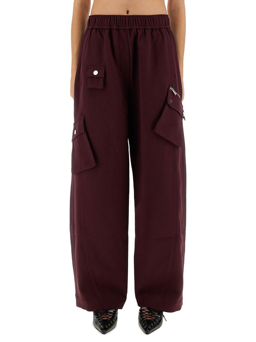 Ganni Women Twill Pants GANNI