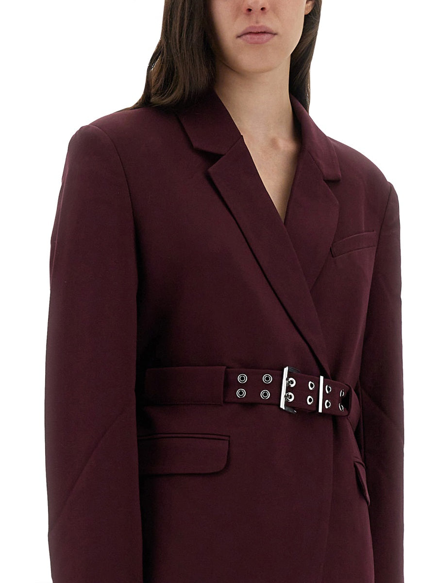 Ganni Women Crepe Blazer GANNI