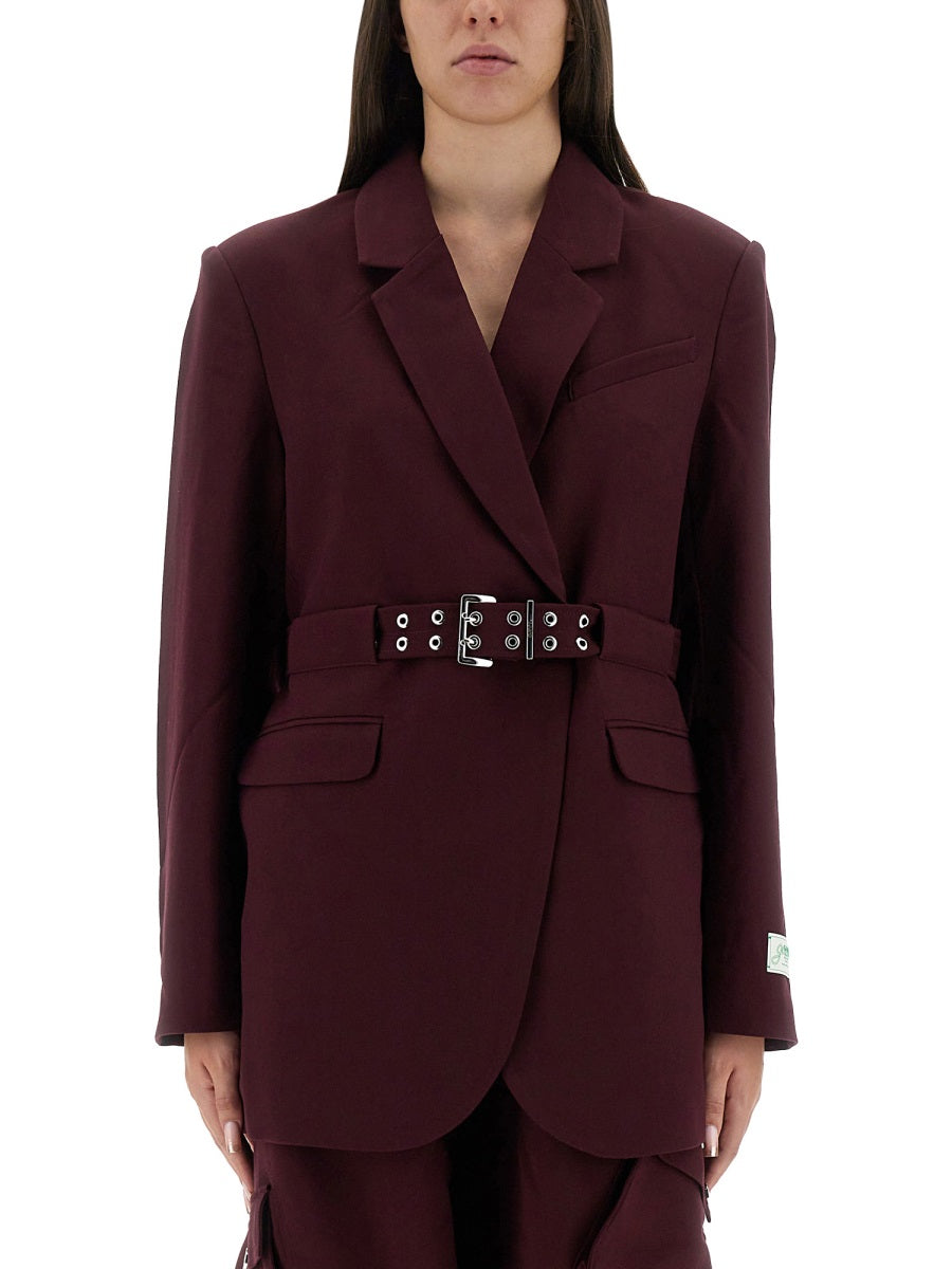 Ganni Women Crepe Blazer GANNI