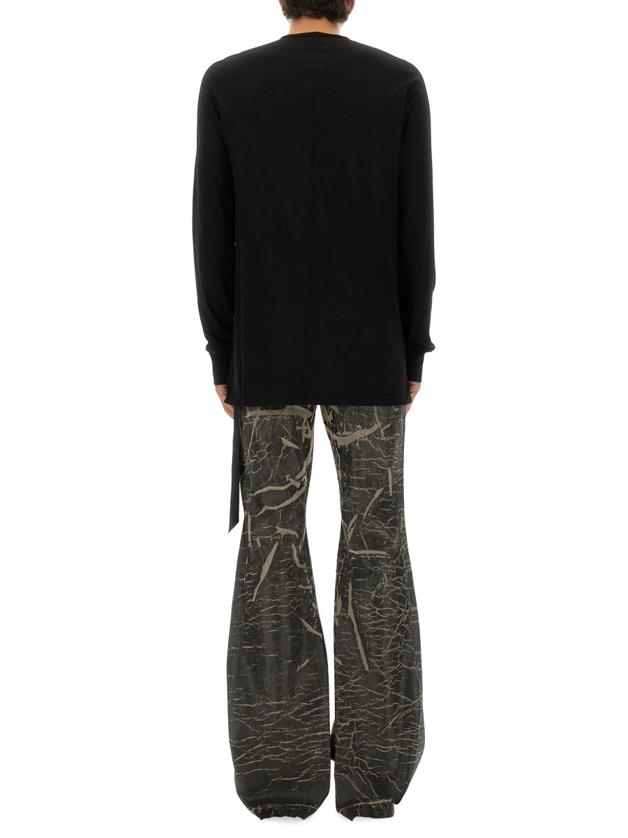 Rick Owens Drkshdw Men Long-Sleeved T-Shirt RICK OWENS