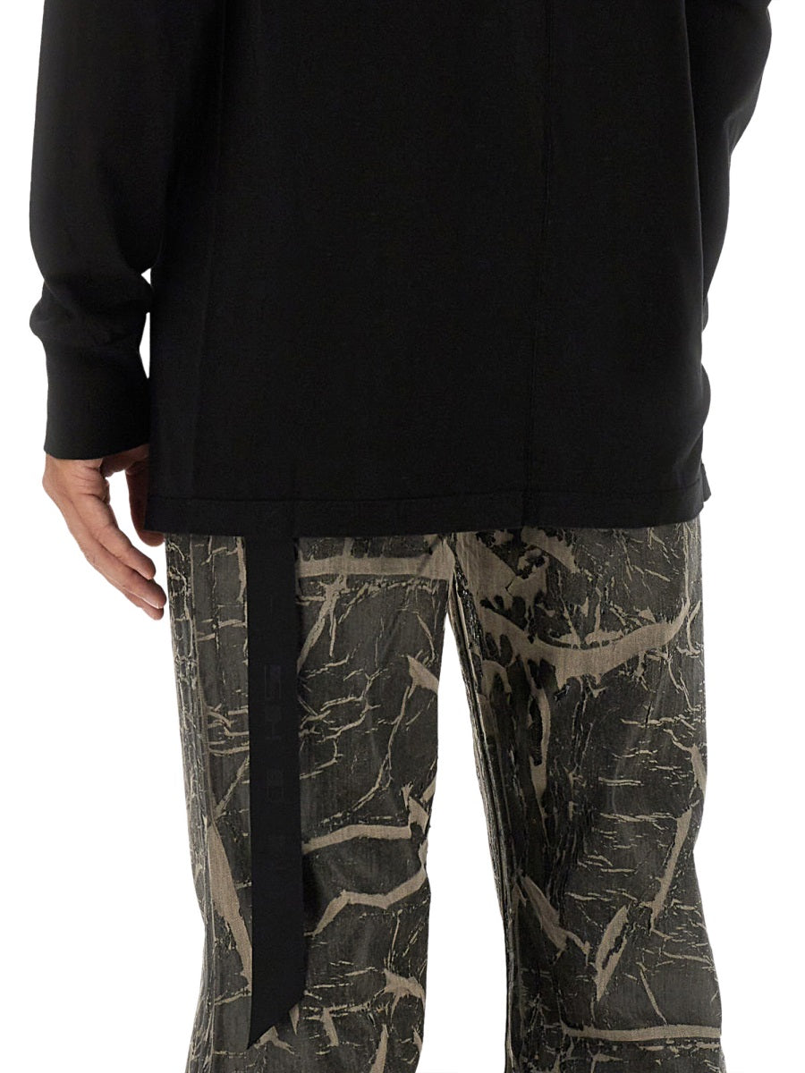 Rick Owens Drkshdw Men Long-Sleeved T-Shirt RICK OWENS