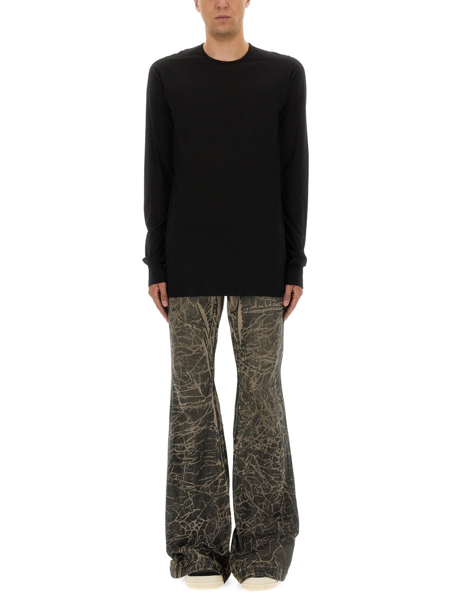 Rick Owens Drkshdw Men Long-Sleeved T-Shirt RICK OWENS