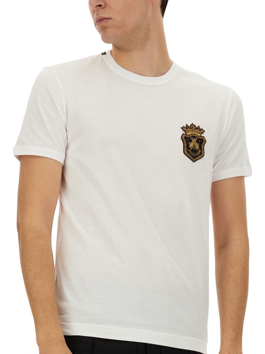 Dolce & Gabbana Men Cotton T-Shirt DOLCE & GABBANA