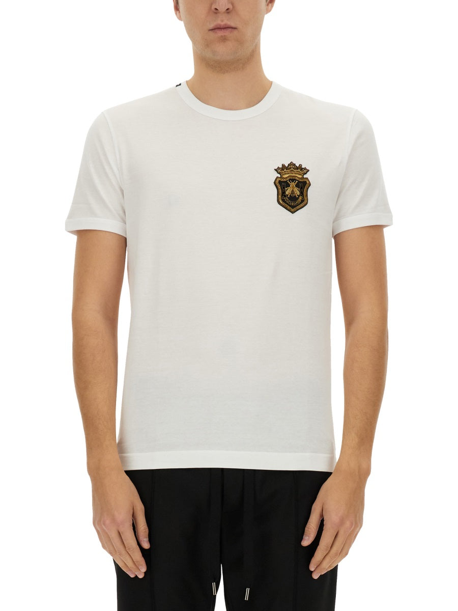Dolce & Gabbana Men Cotton T-Shirt DOLCE & GABBANA
