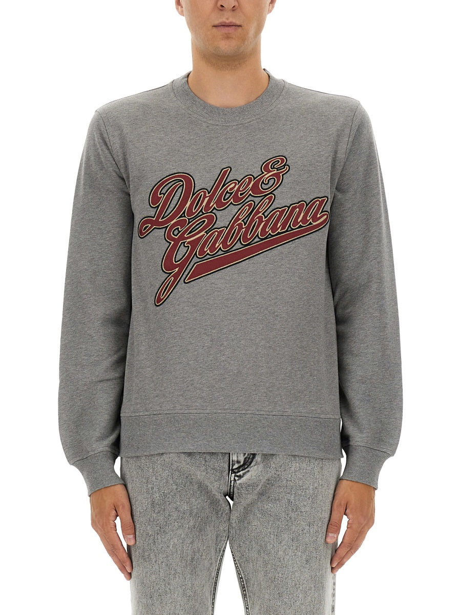 Dolce & Gabbana Men Jersey With Embroidery DOLCE & GABBANA