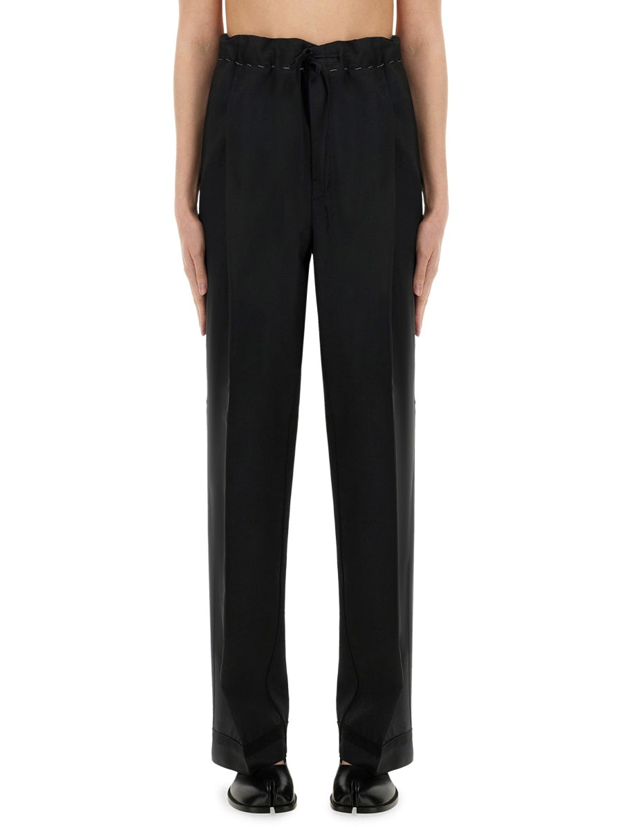 Maison Margiela Women Wool And Mohair Pants MAISON MARGIELA