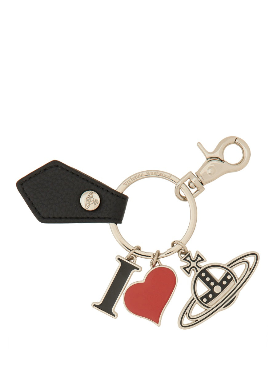 Vivienne Westwood Women Portachiave "I Love Orb" VIVIENNE WESTWOOD
