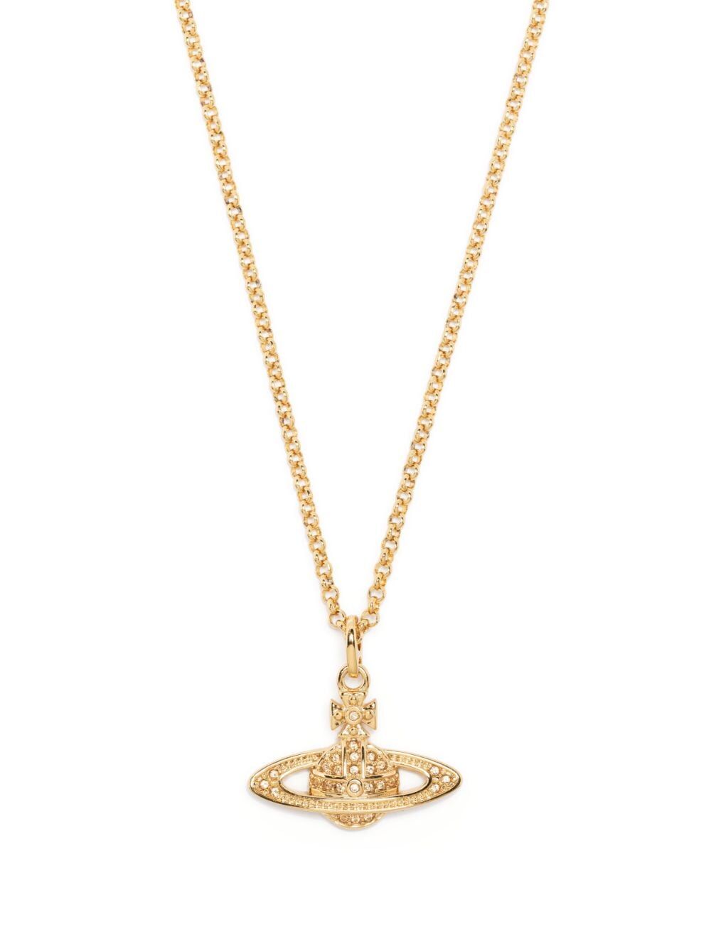 Vivienne Westwood Women Collana Pendente Orb Con Cristalli VIVIENNE WESTWOOD
