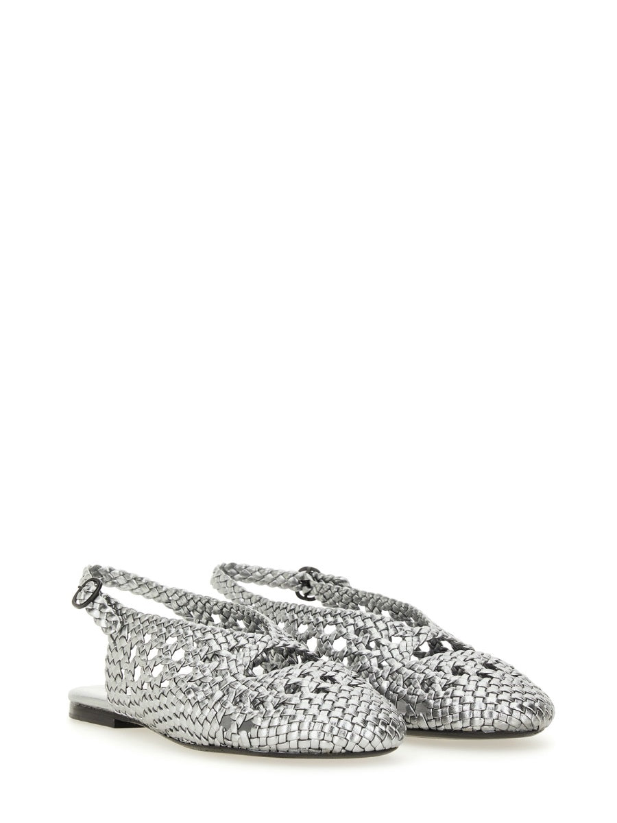 Hereu Women Slingback Sandal "Empuria Metallic" HEREU