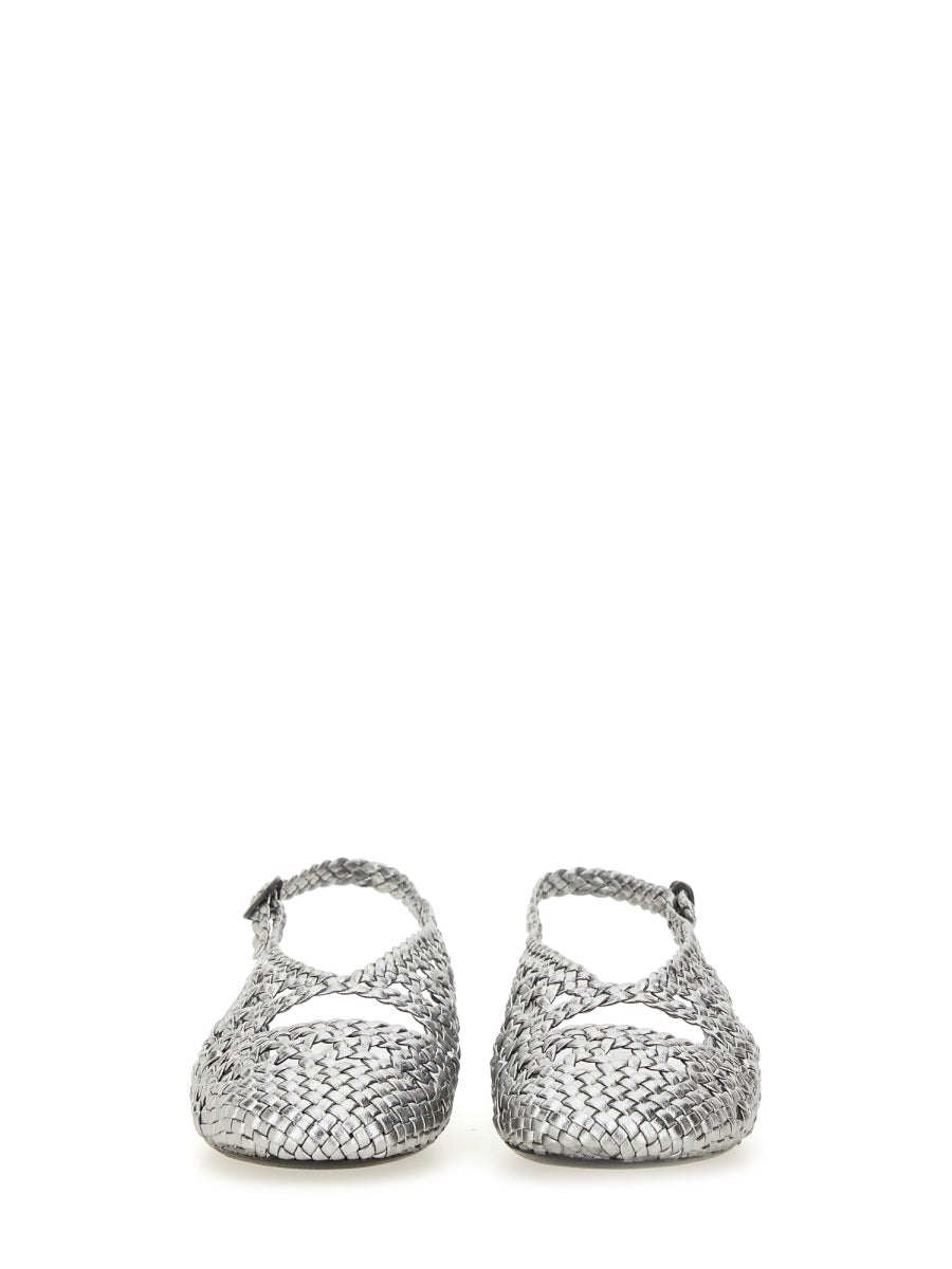 Hereu Women Slingback Sandal "Empuria Metallic" HEREU