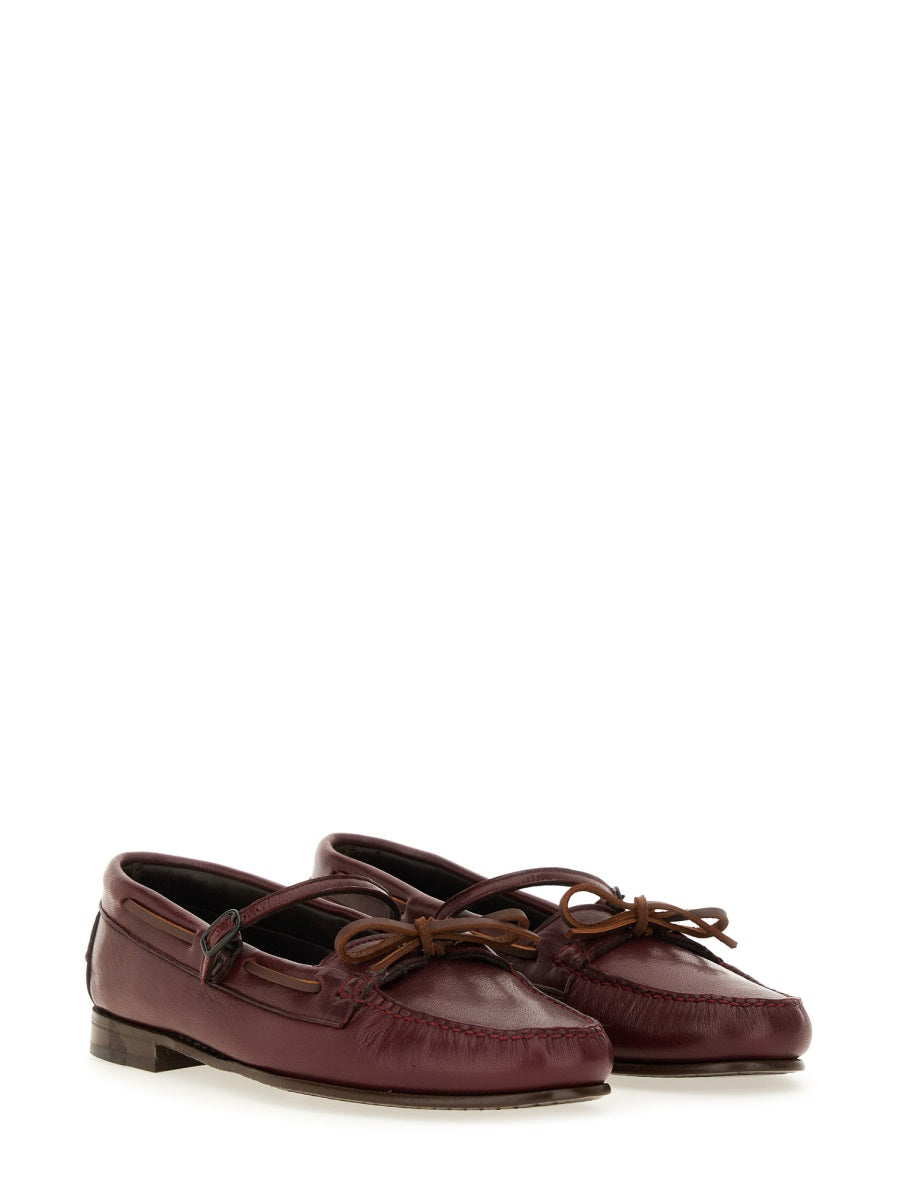 Hereu Women Moccasin "Mary Jane Lorea Supple Shiny" HEREU