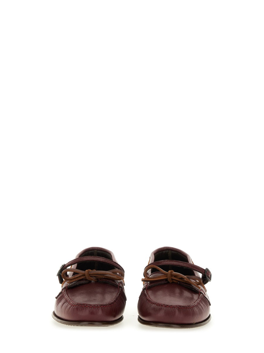 Hereu Women Moccasin "Mary Jane Lorea Supple Shiny" HEREU