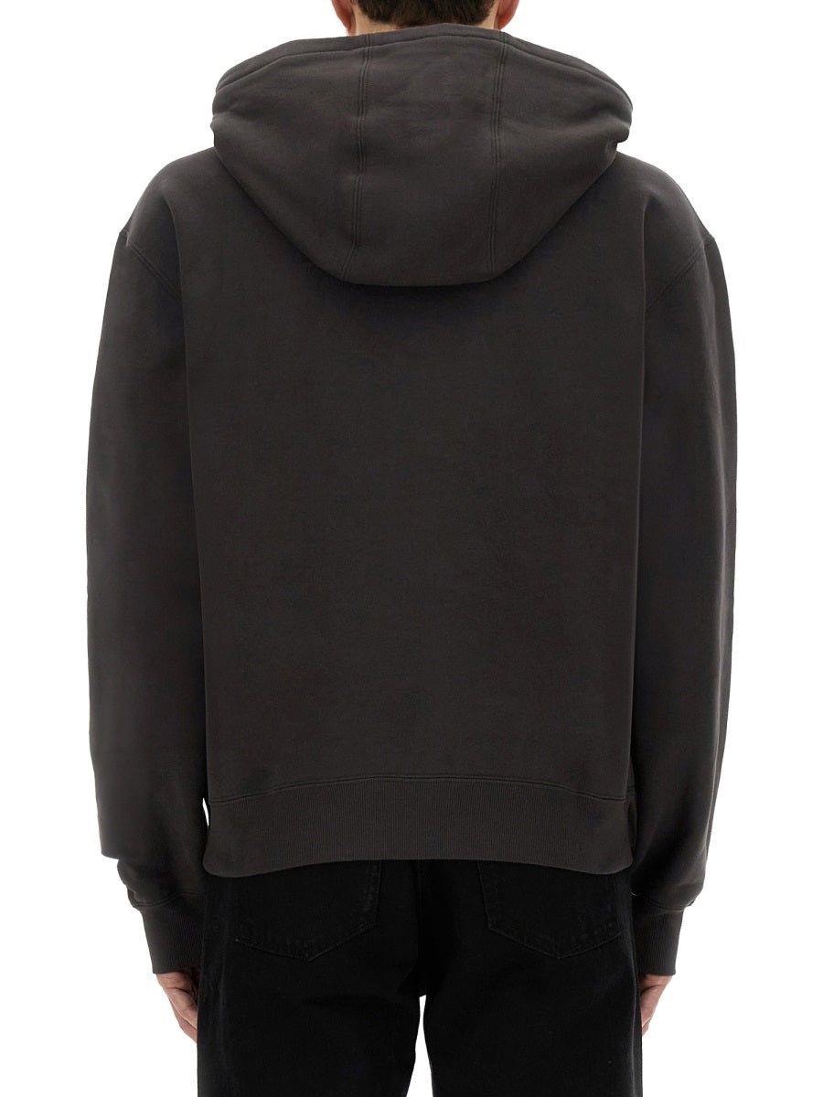 Saint Laurent Men Hooded Sweatshirt With Logo SAINT LAURENT
