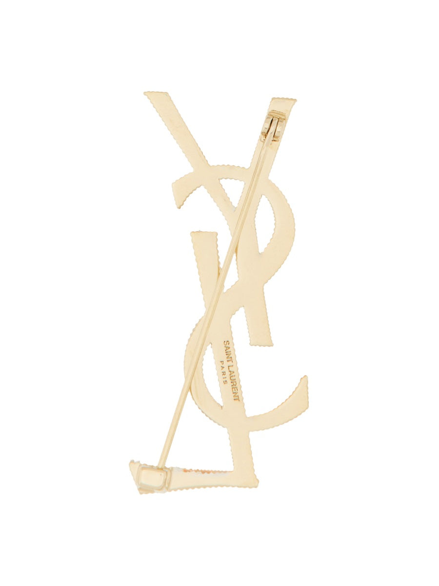 Saint Laurent Women Spilla "Cassandre"