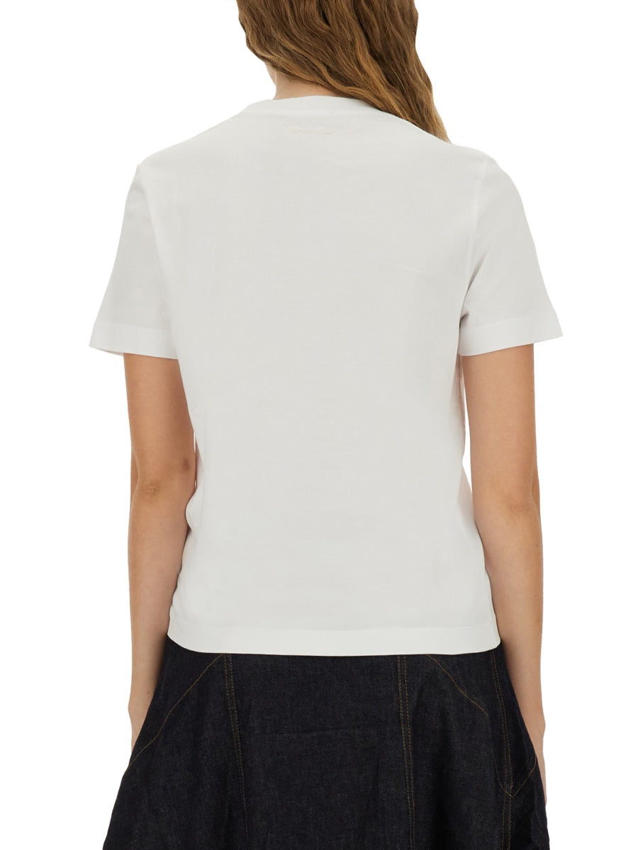 Jacquemus Women T-Shirt With Embroidered "J" JACQUEMUS