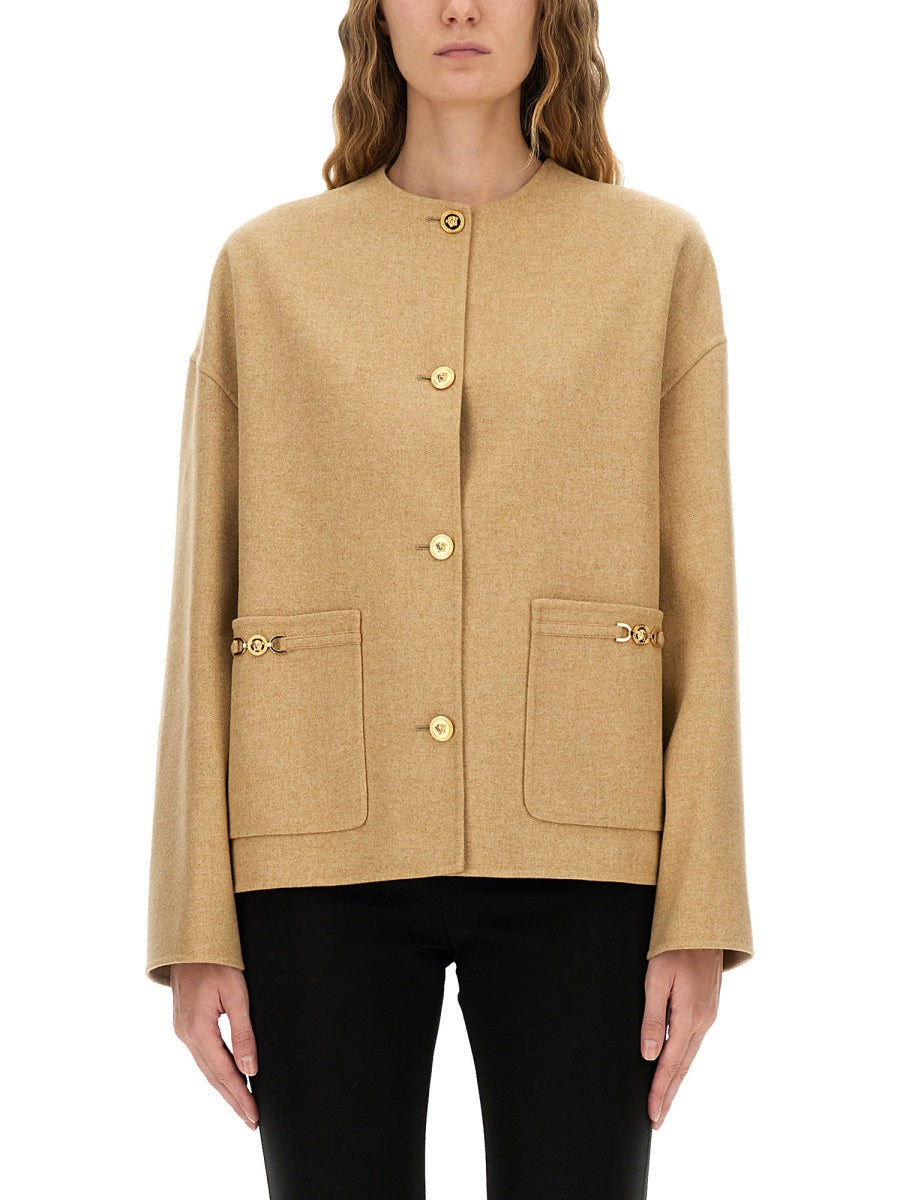 Versace Women "Medusa" Buttoned Jacket VERSACE