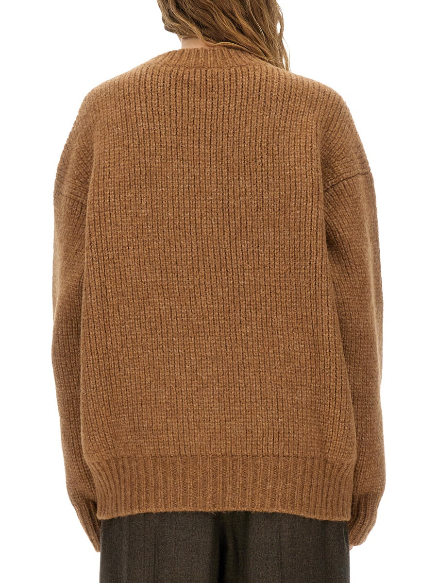 Saint Laurent Women Thick Knit Pullover SAINT LAURENT