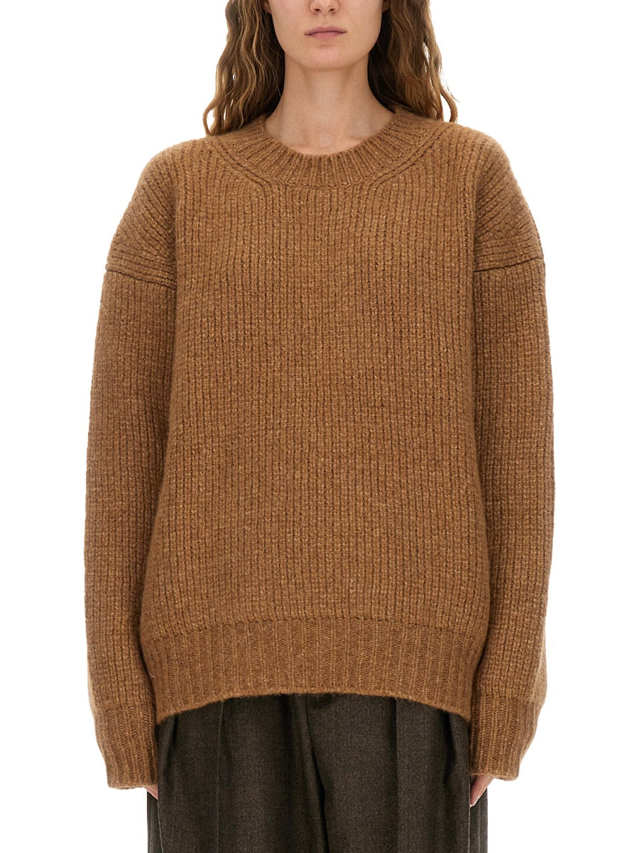 Saint Laurent Women Thick Knit Pullover SAINT LAURENT