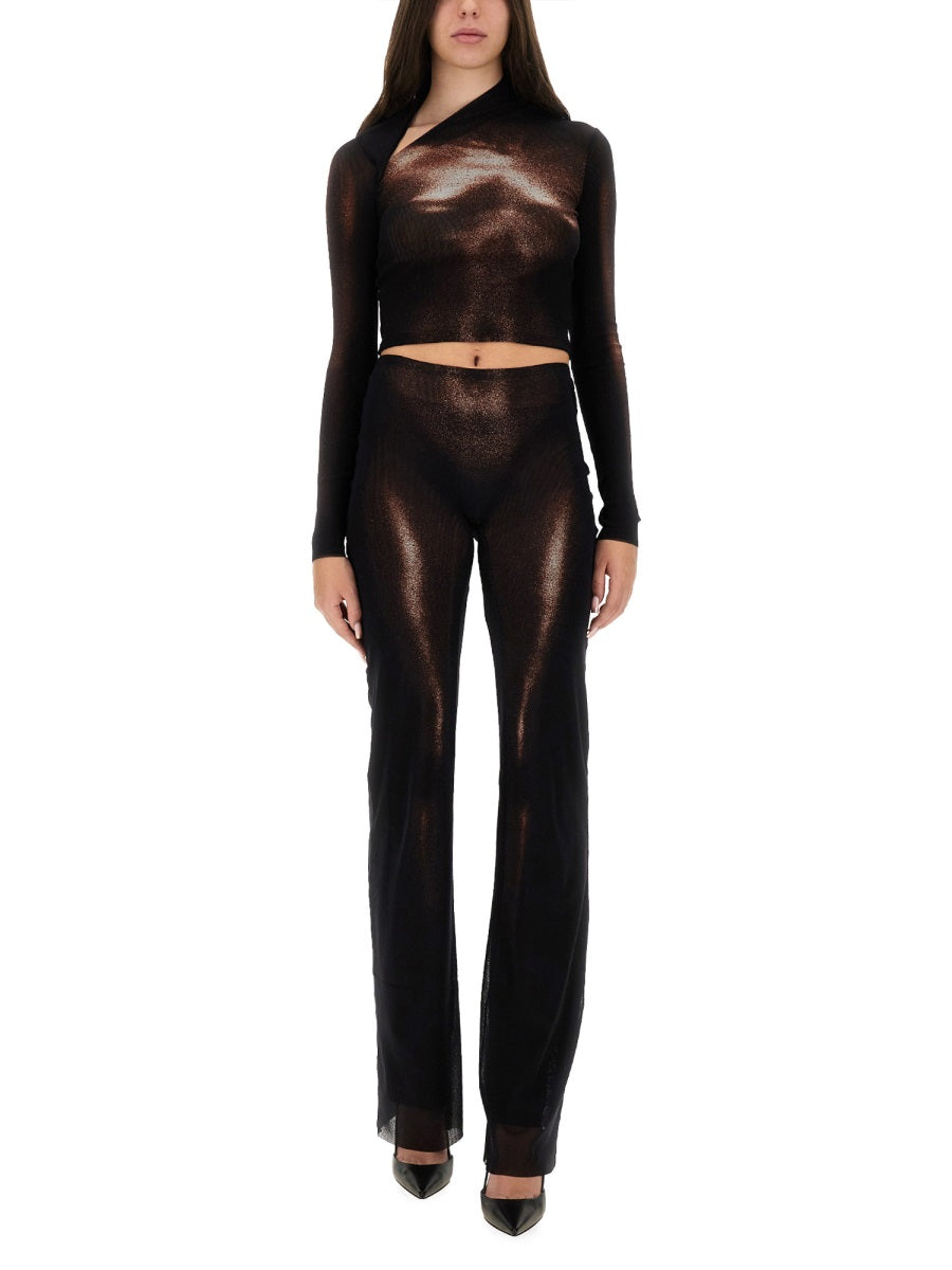 Jean Paul Gaultier Women Pants With "Body Dust" Print JEAN PAUL GAULTIER