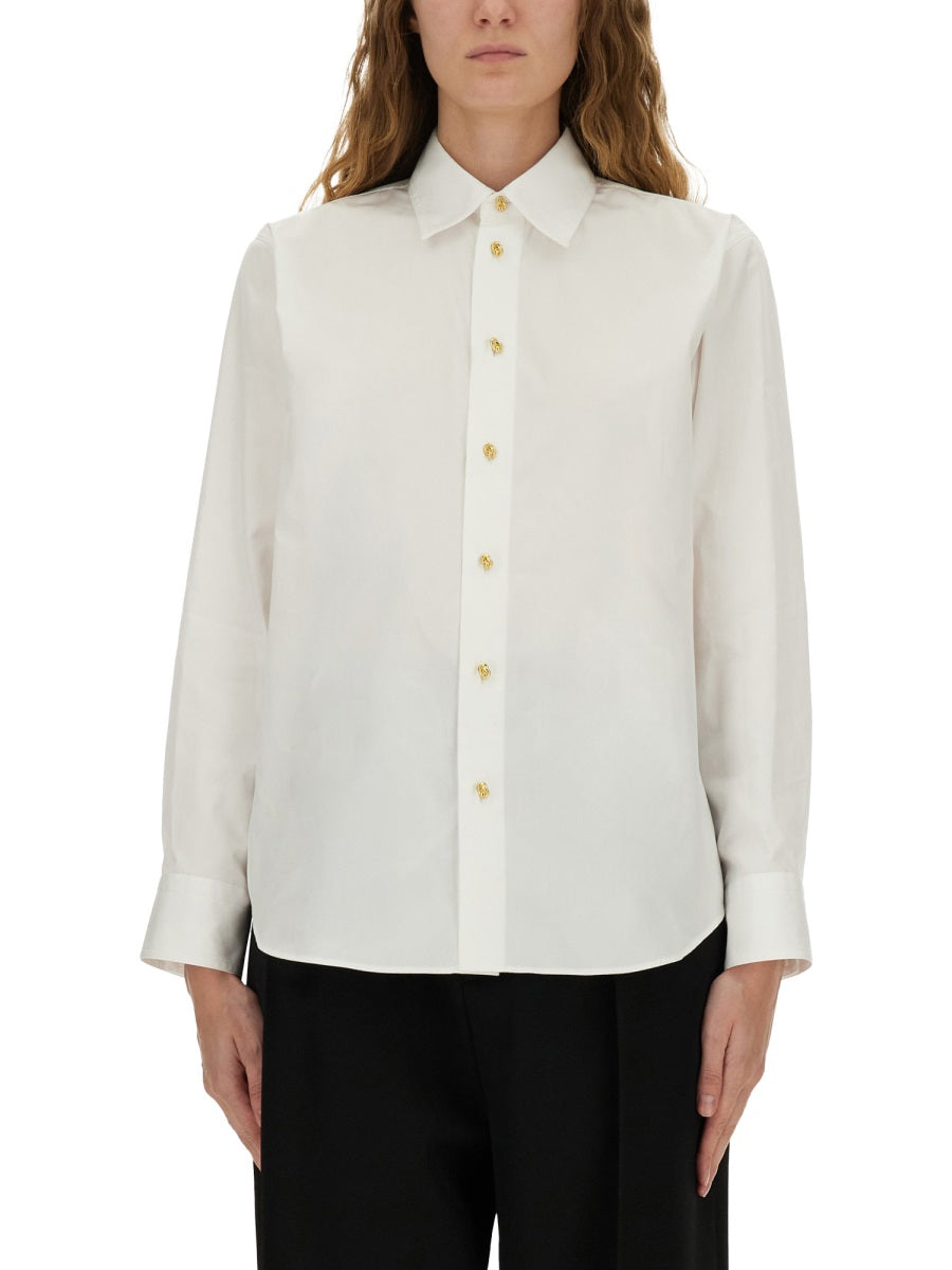 Bottega Veneta Women Cotton Poplin Shirt BOTTEGA VENETA
