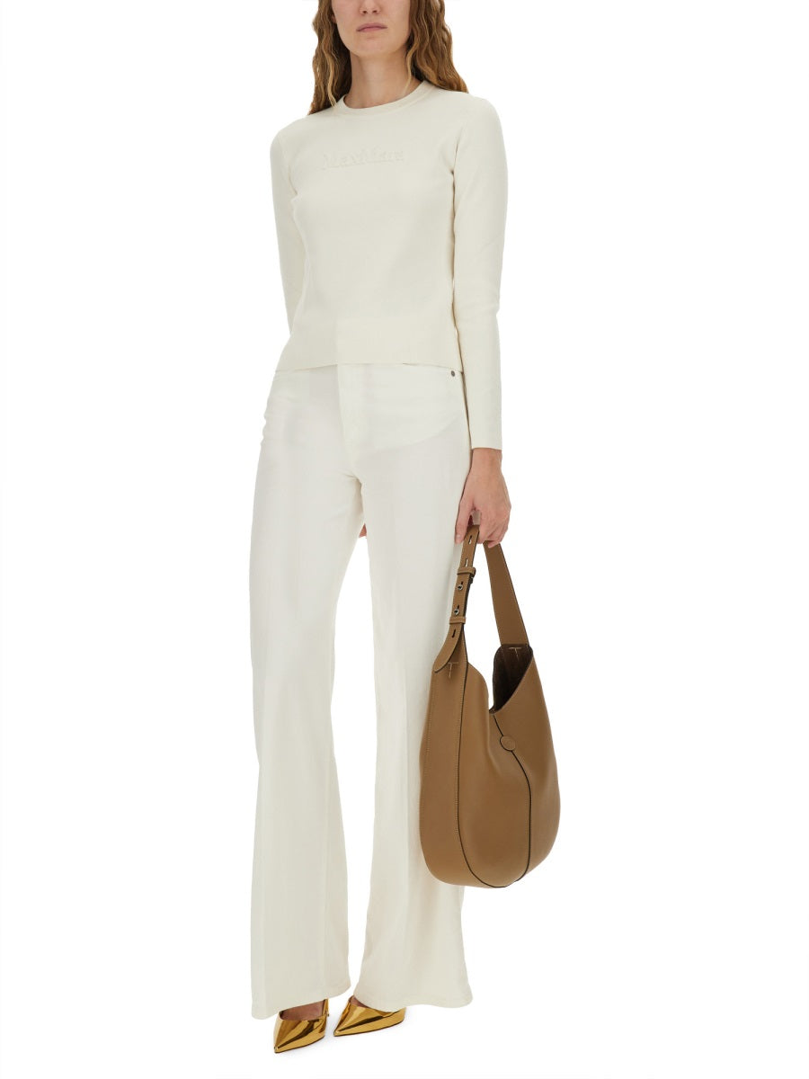 Max Mara Women Jersey With Logo MAX MARA
