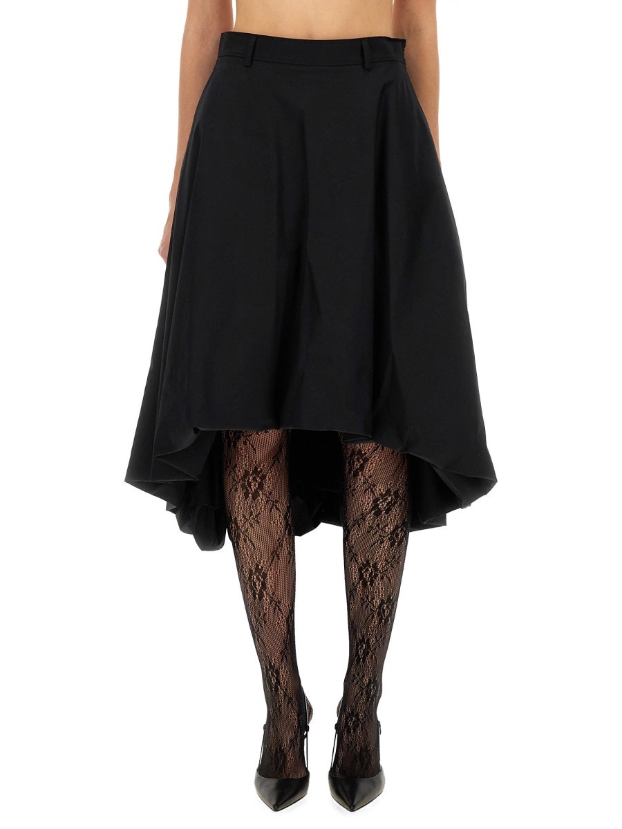 Moschino Women Cotton Poplin Skirt MOSCHINO
