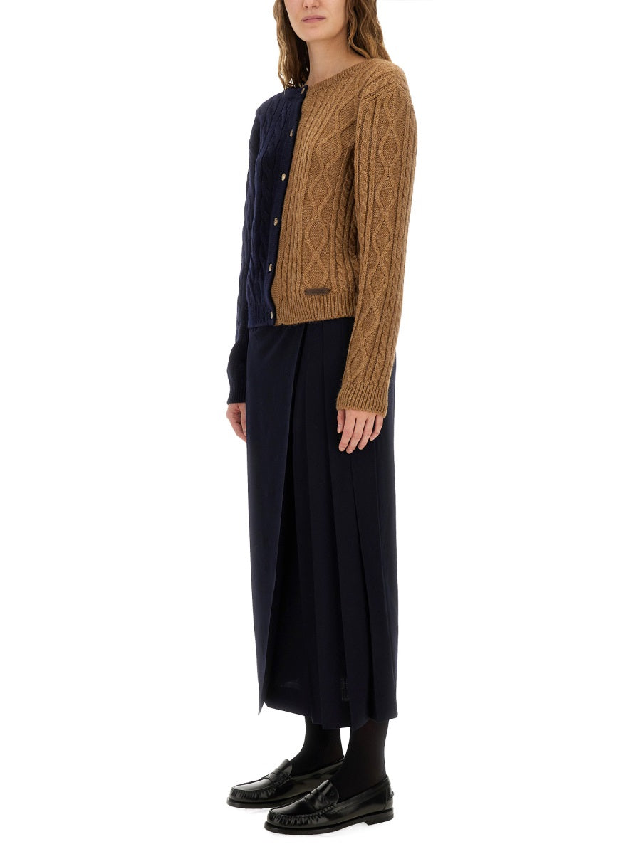 Moschino Women Midi Skirt With Toggle MOSCHINO