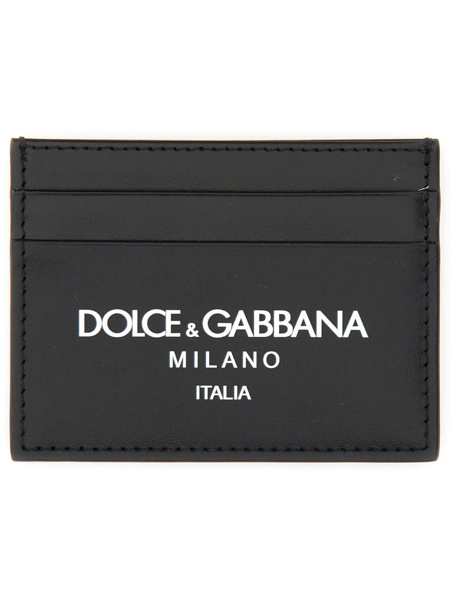Dolce & Gabbana Men Portacarte In Pelle DOLCE & GABBANA