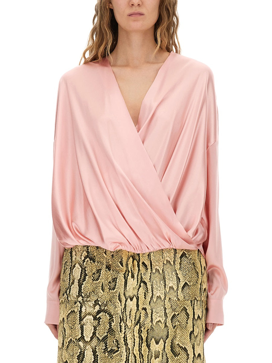 Dries Van Noten Women Draped Top DRIES VAN NOTEN