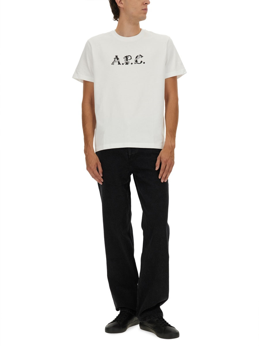 A.P.C. Men T-Shirt "Hugo" A.P.C.