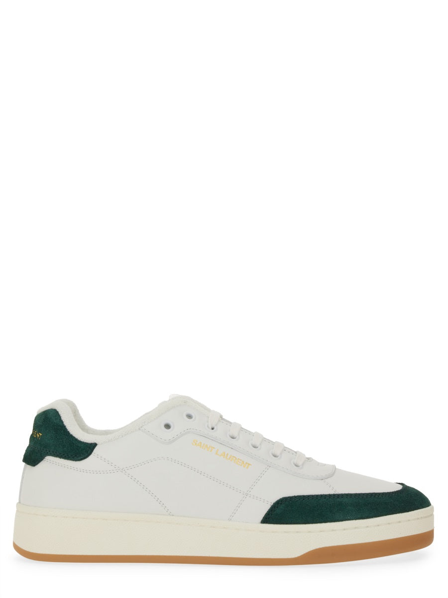 Saint Laurent Men Smooth Leather "Sl/61" Sneaker SAINT LAURENT