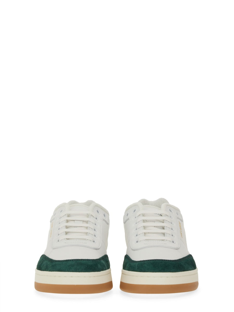 Saint Laurent Men Smooth Leather "Sl/61" Sneaker SAINT LAURENT